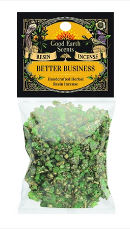 Better Buisness Resin Incense - HalfMoonMusic