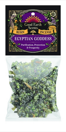 Egyptian Goddess Resin Incense - HalfMoonMusic
