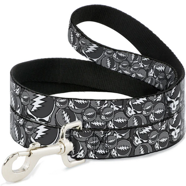 Assorted Grateful Dead Thin Dog Leash - HalfMoonMusic