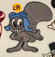 Rocky the Flying Squirell Patch - HalfMoonMusic