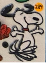 Dancing Snoopy Patch - HalfMoonMusic