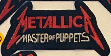 Metallica Master of Puppets Patches - HalfMoonMusic