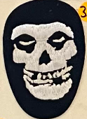 Misfits Skull Patch - HalfMoonMusic