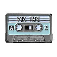 Mix Tape Enamel Pin - HalfMoonMusic