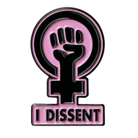 I Dissent Enamel Pin - HalfMoonMusic