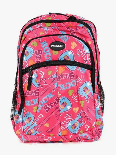 Parquet Pink Guitar Backpack - HalfMoonMusic