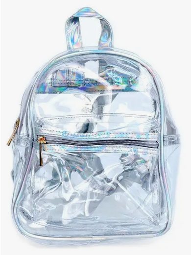 Stadium Approved Small Clear Backpack - HalfMoonMusic