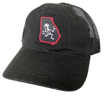Widespread Panic Note Eater Georgia State Soft Trucker Hat - HalfMoonMusic