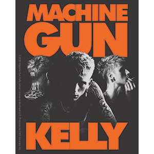 Machine Gun Kelly Orange Sticker - HalfMoonMusic
