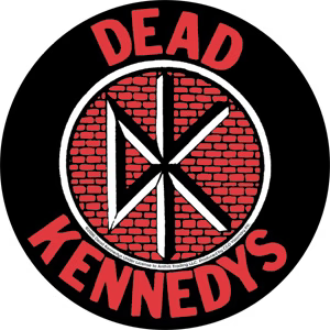 Dead Kennedys Brick Circle Logo Sticker - HalfMoonMusic