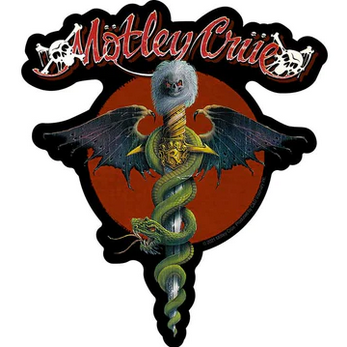 Motley Crue Dr Feelgood Sticker - HalfMoonMusic