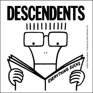 Descendents Everything Sucks Sticker - HalfMoonMusic