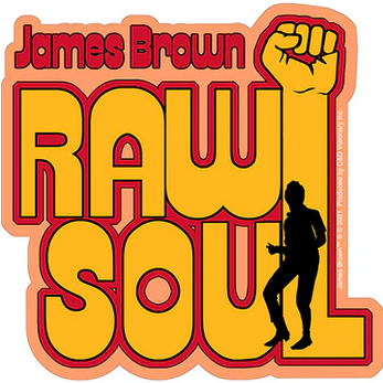 James Brown Raw Soul Sticker - HalfMoonMusic
