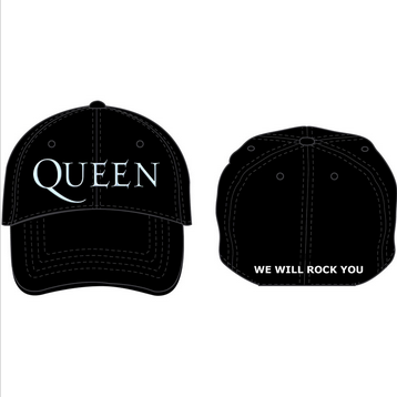 Queen Reflective Silver We Will Rock You Baseball Cap - HalfMoonMusic