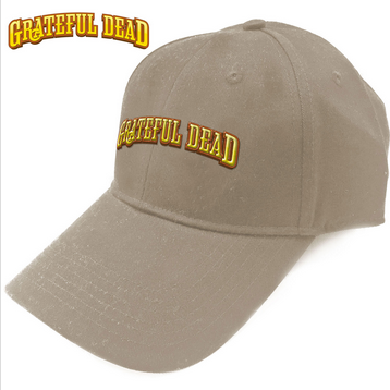 Grateful Dead Sunshine Daydream Yellow Text Baseball Cap - HalfMoonMusic
