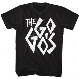 Men's The Gogos Distressed Logo T-Shirt - HalfMoonMusic