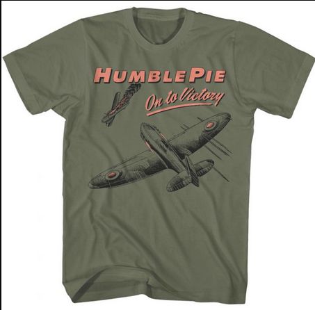 Men's Humble Pie "On To Victory" T-Shirt - HalfMoonMusic