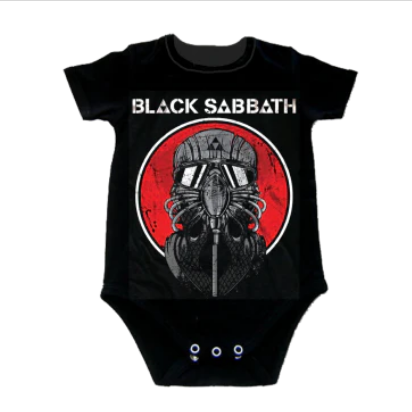Black Sabbath Onesie - HalfMoonMusic