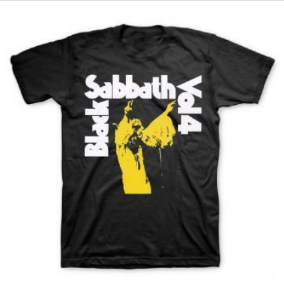 Men's Black Sabbath Vol. 40 T-Shirt - HalfMoonMusic