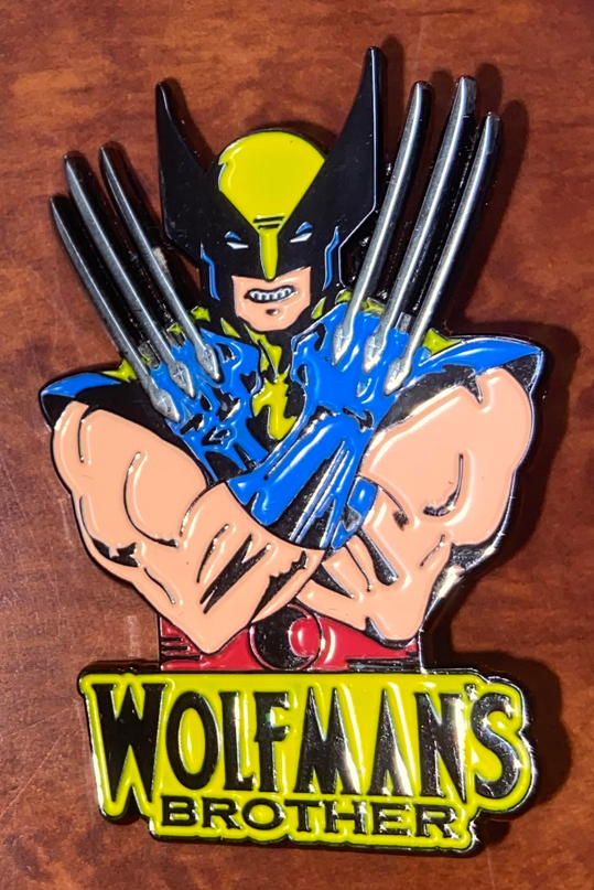 Wolfan's Brother Hat Pin - HalfMoonMusic