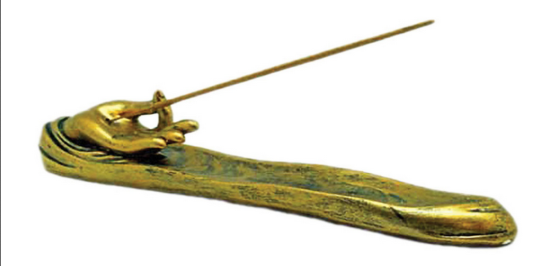 Yoga Hand Incense Burner - HalfMoonMusic