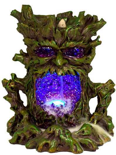 LED Tree Man Backflow Incense Burner - HalfMoonMusic