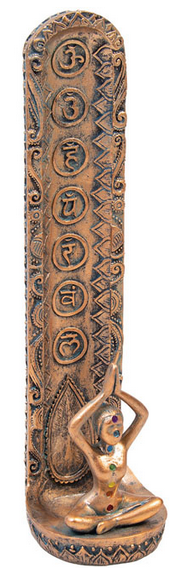 7 Chakra Incense Burner - HalfMoonMusic