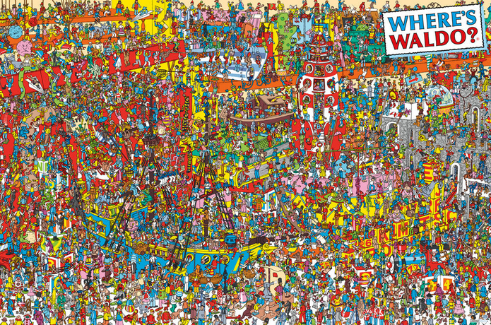 Where's Waldo Toys Poster - HalfMoonMusic