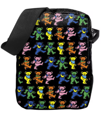 Grateful Dead Dancing Bears Cross Body Bag - HalfMoonMusic