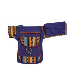 Cotton Swirl Fanny Pack - HalfMoonMusic