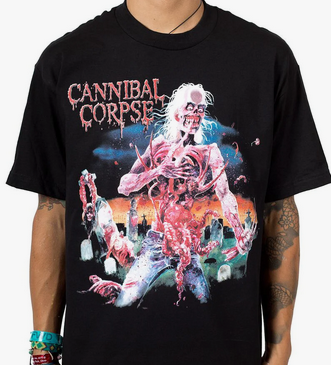 Men's Cannibal Corpse "Eaten Back To Life" T-Shirt - HalfMoonMusic