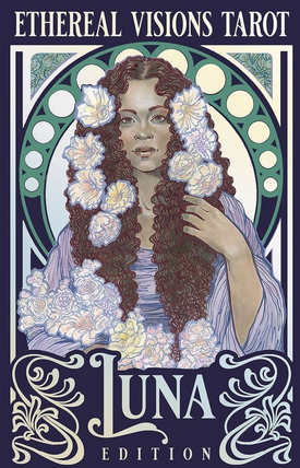 Ethereal Visions Tarot Luna Edition Deck & Book Set - HalfMoonMusic
