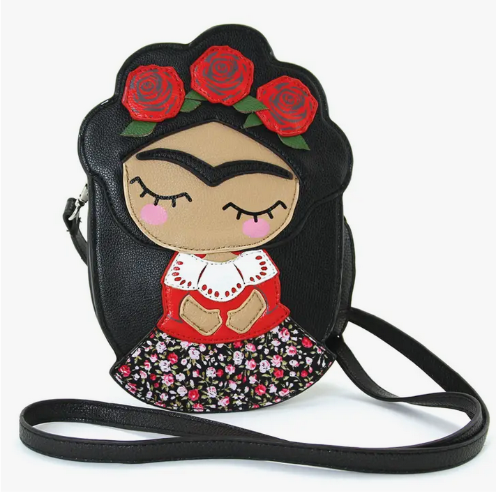 Frida Khalo Crossbody Bag - HalfMoonMusic