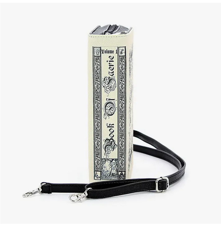 Book of Fairies Crossbody Bag/Clutch - HalfMoonMusic