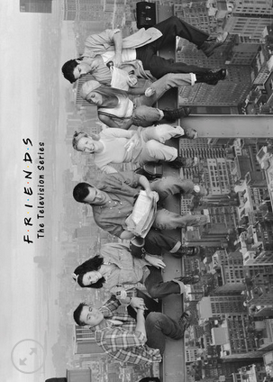 11x17 Friends Countertop Poster - HalfMoonMusic