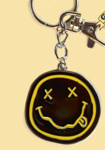 Nirvana Keychains - HalfMoonMusic
