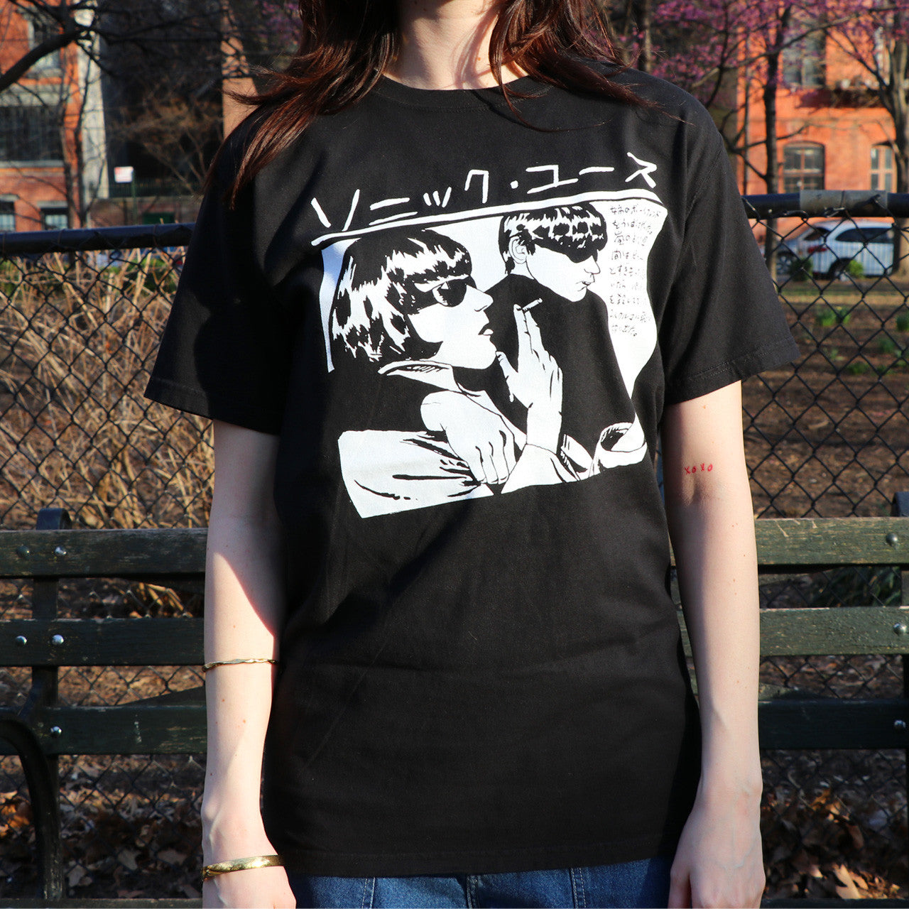 Mens Sonic Youth Japanese Goo T-shirt - HalfMoonMusic