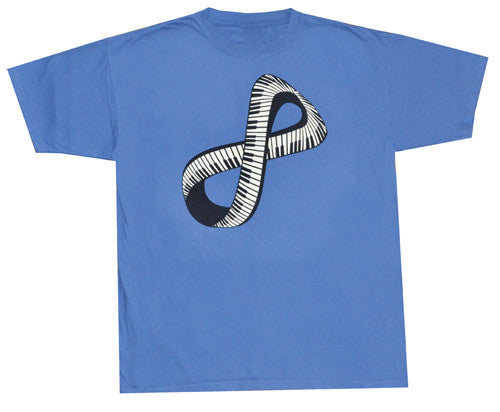 Infinite KeyBoard Art Print T-Shirt - HalfMoonMusic