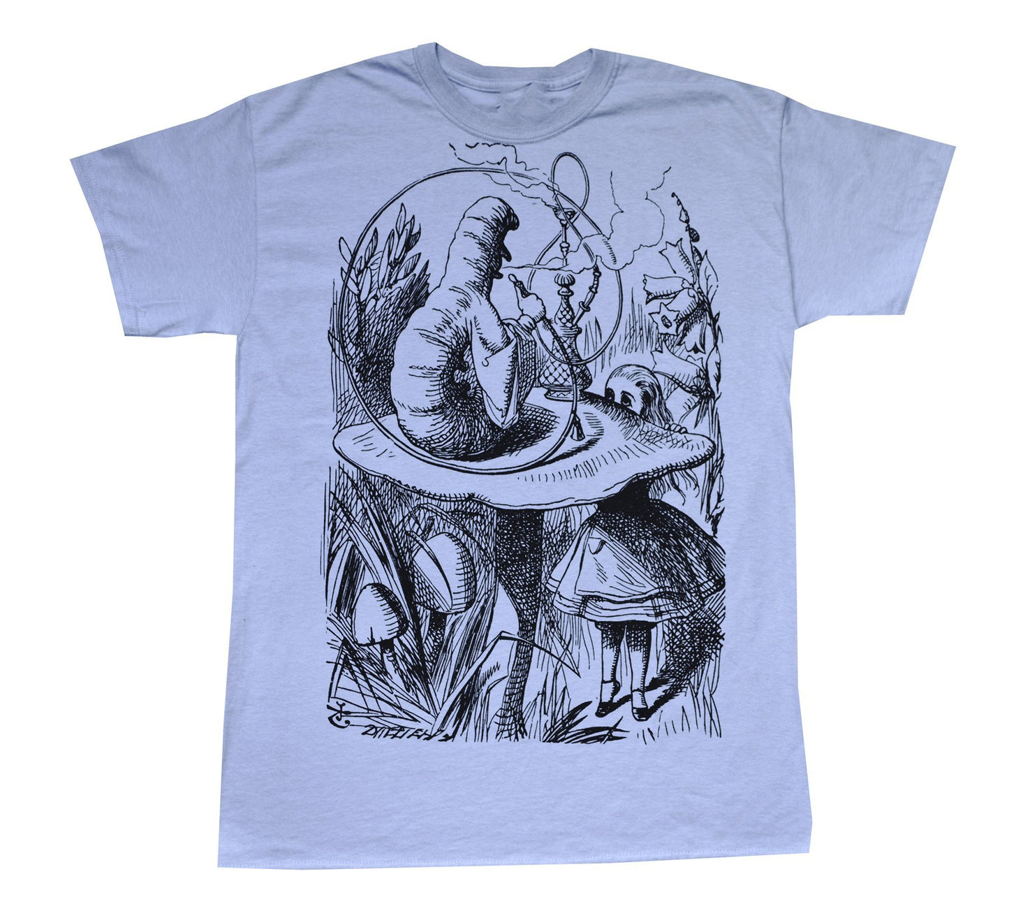 Mens Hookah Caterpillar T-Shirt - HalfMoonMusic