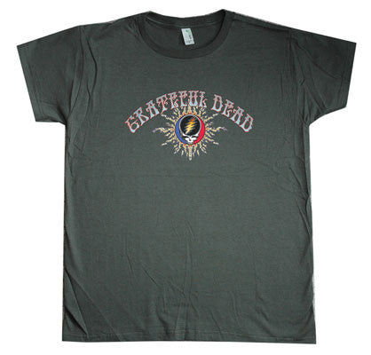 Mens Grateful Dead Flames T-Shirt - HalfMoonMusic