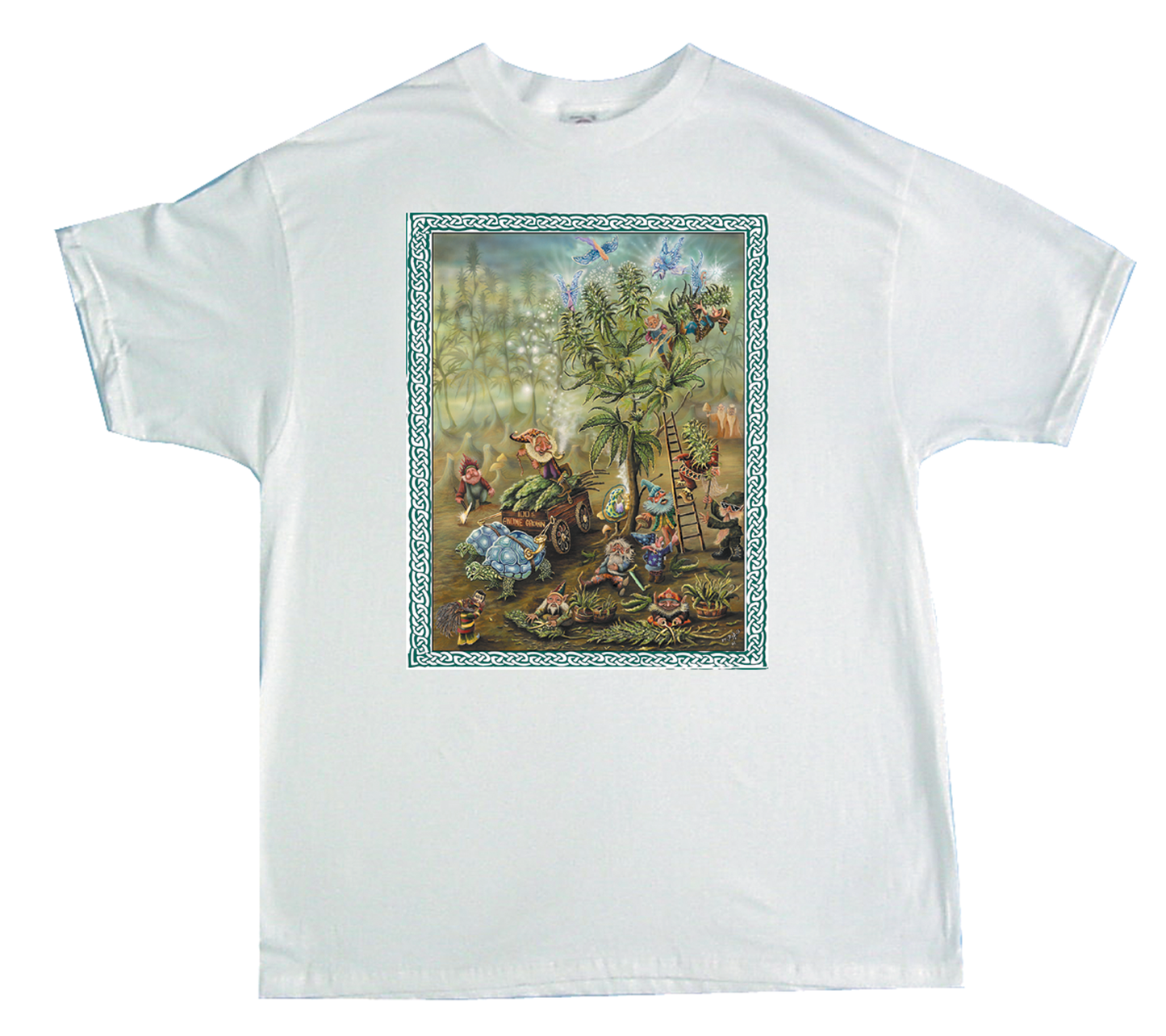 Mens Gnome Grown T-Shirt - HalfMoonMusic