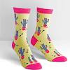 Women's Cactus Socks - HalfMoonMusic