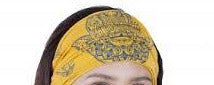 Organic Cotton Hamsa Headband - HalfMoonMusic