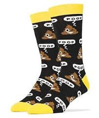 Men's Poop! Socks - HalfMoonMusic