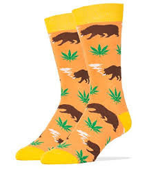 Men's Beary California Socks - HalfMoonMusic