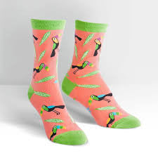 Women's Toucan Socks - HalfMoonMusic