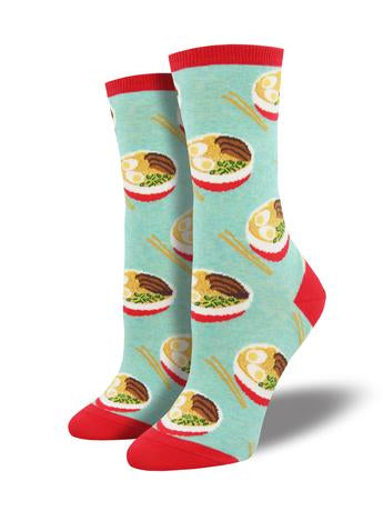 Women's Use Your Noodle Socks - HalfMoonMusic