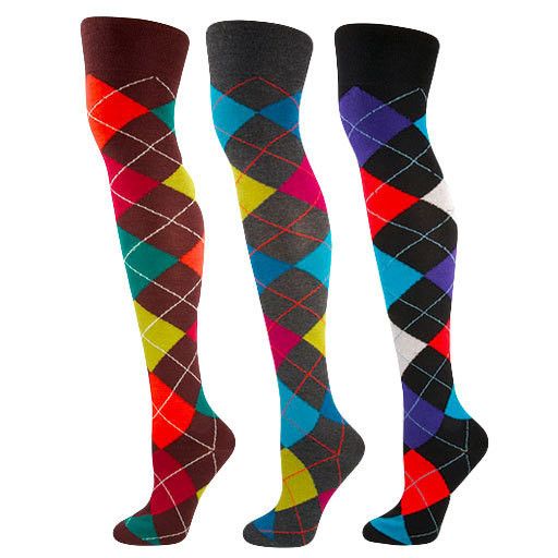 Womens Over The Knee Socks - HalfMoonMusic
