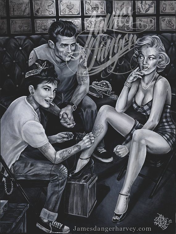 Audrey Marilyn Dead Poster - HalfMoonMusic