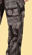 Womens Deity Print Ohm Pants - HalfMoonMusic